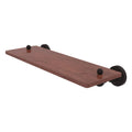 Solid IPE Ironwood Shelf Oil Rubbed Bronze Z1486