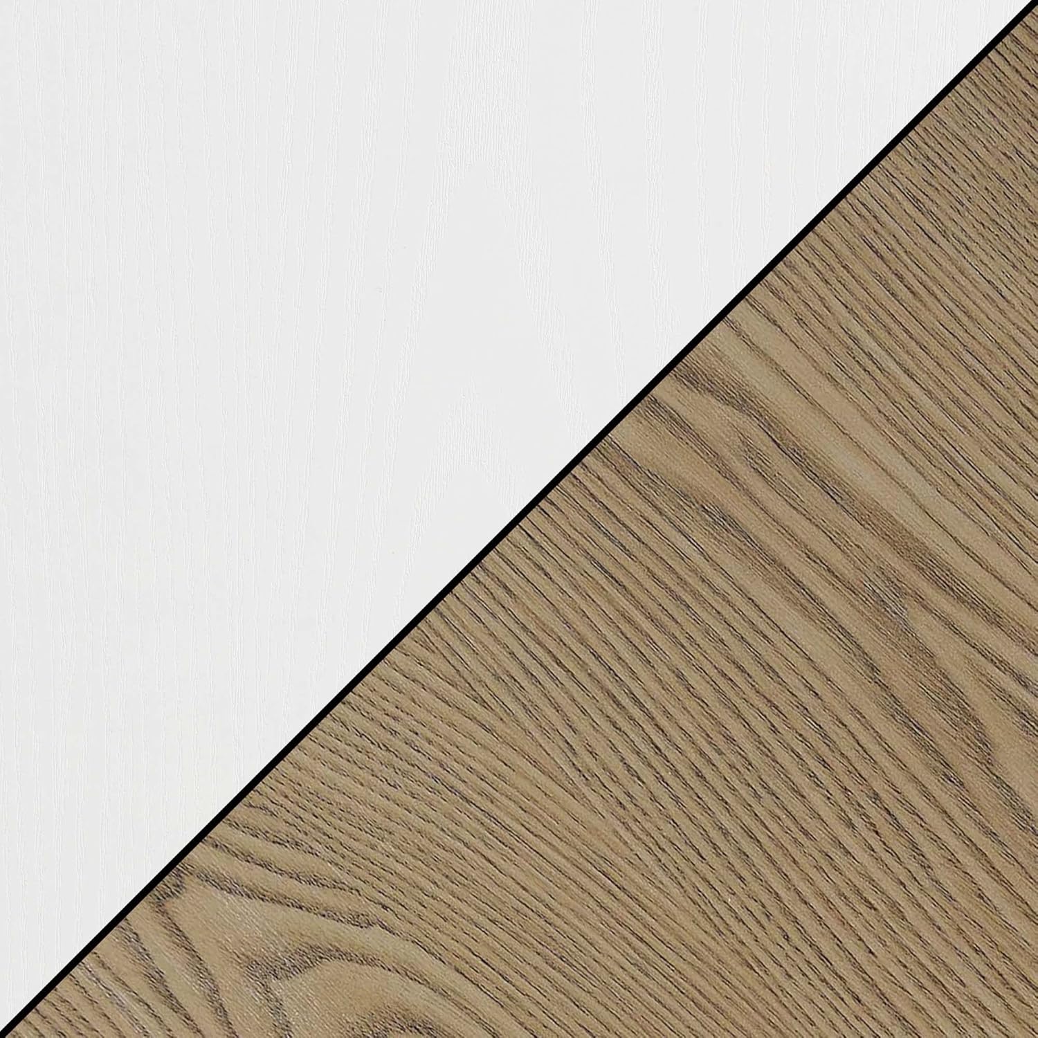 1-Drawer Hall Table with Shelf, Driftwood/White G943830