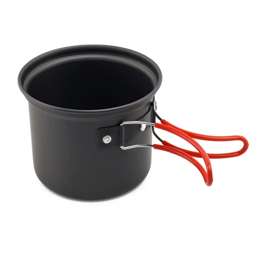Camping Cookware Set with Cooking Pots W159469