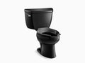 Black Two-Piece Elongated 1.6 GPF Toilet H834584